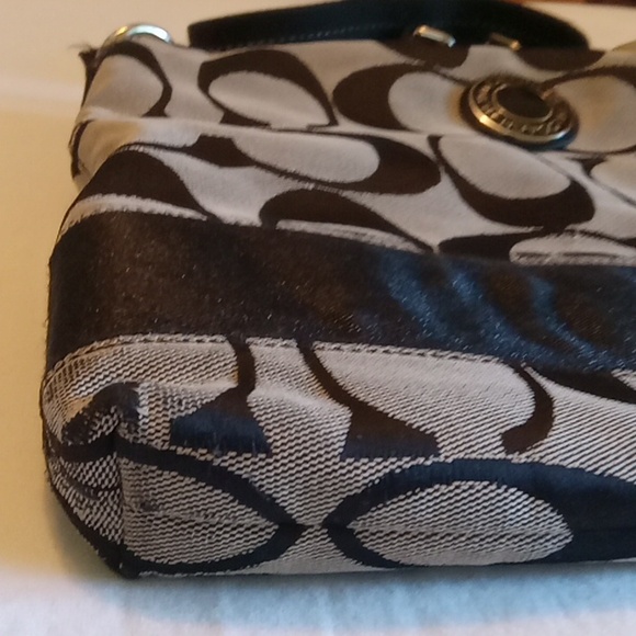 Coach monogram crossbody tote bag - Picture 12 of 13